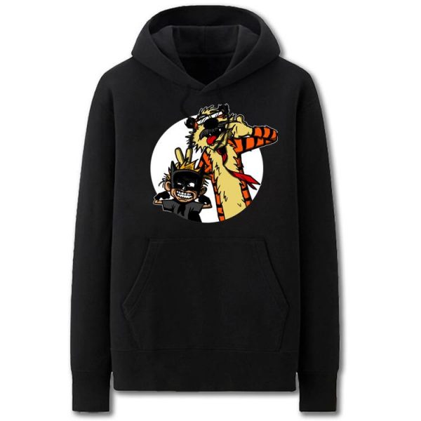Batman Hoodies - Solid Color Batman Super Hero Cartoon Style Fleece Hoodie