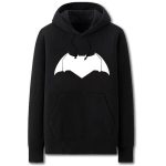 Batman Hoodies - Solid Color The Rise of The Dark Knight Fleece Hoodie