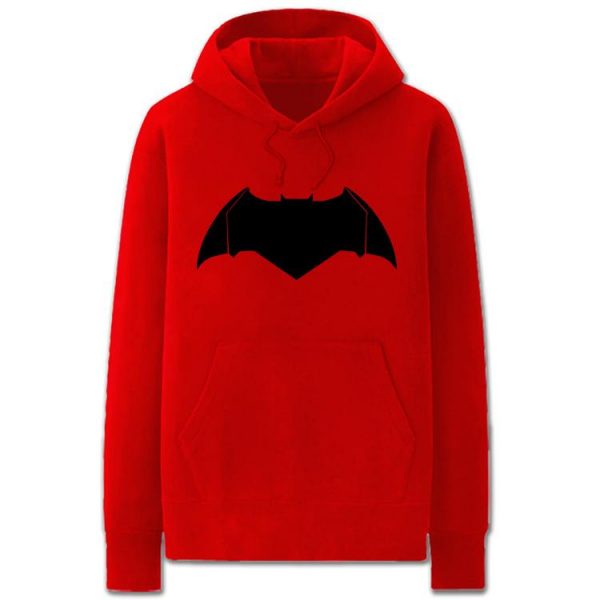 Batman Hoodies - Solid Color The Rise of The Dark Knight Fleece Hoodie