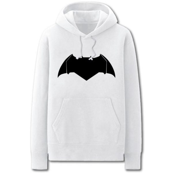 Batman Hoodies - Solid Color The Rise of The Dark Knight Fleece Hoodie