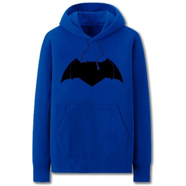 Batman Hoodies - Solid Color The Rise of The Dark Knight Fleece Hoodie