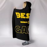 Best Mom Hooded Blankets - Best Mom Black Cool Hooded Blanket