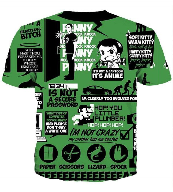 Big Bang Theories Hoodies - Pullover Green Hoodie