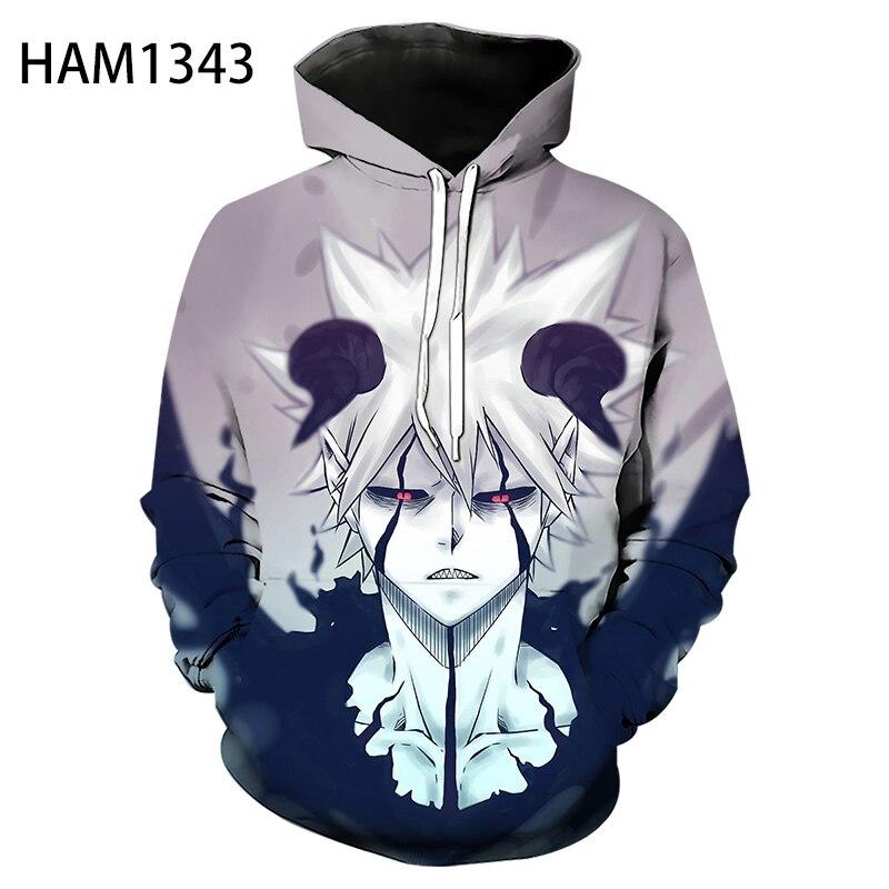 Black Clover Anime 3D Printing Hoodie - Fashion Pullover
