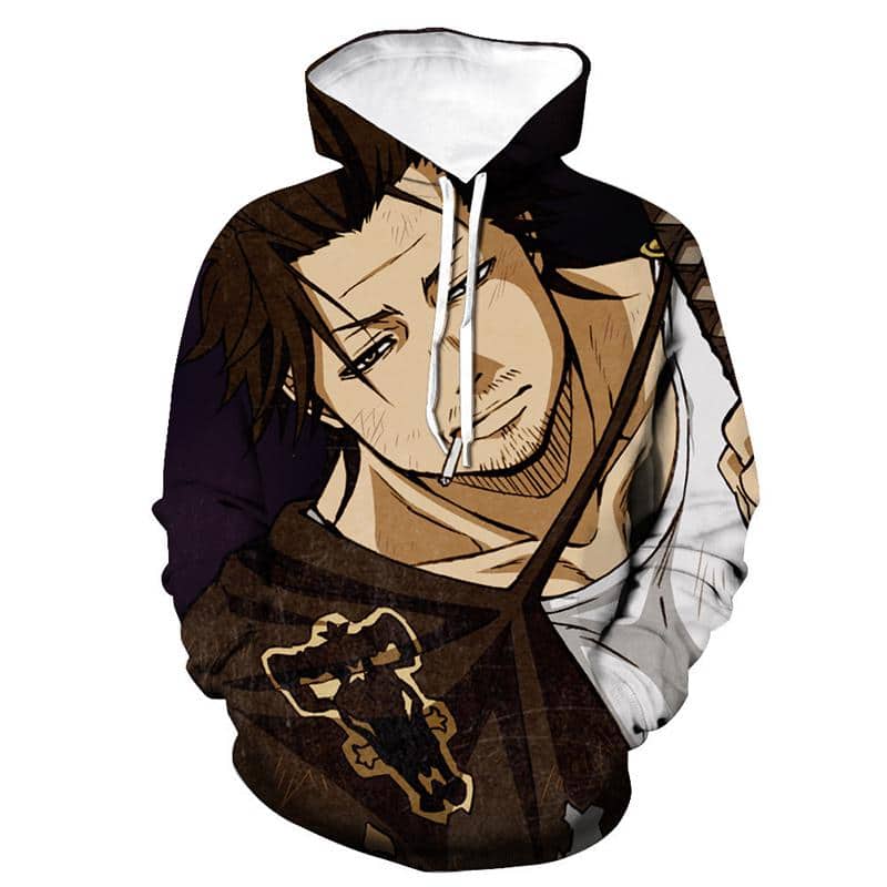 Black Clover Hoodies - Anime 3D Printed Hooded Pullover