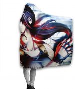 Black Lagoon Flannel Hooded Blanket - Anime Warm Blanket