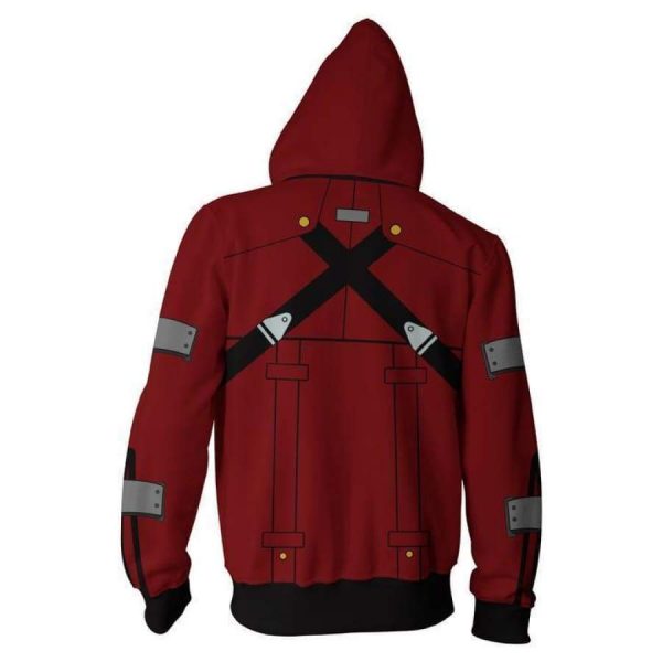 Blazblue Hoodies - Ragna the Bloodedge Zip Up Hoodie