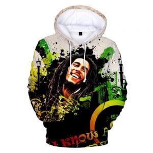 Bob Marley 3D Hoodies - Hip Hop Sweatshirts