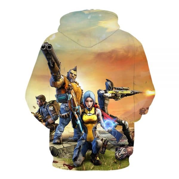 Borderlands 3 Hoodie Sweatshirt - Games 3D Print Hooded Pullover