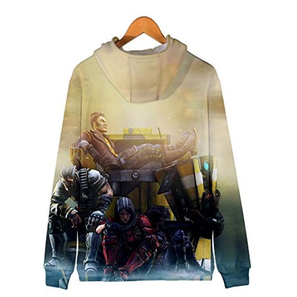Borderlands 3D Printed Hoodies Pullover Sweatshirt