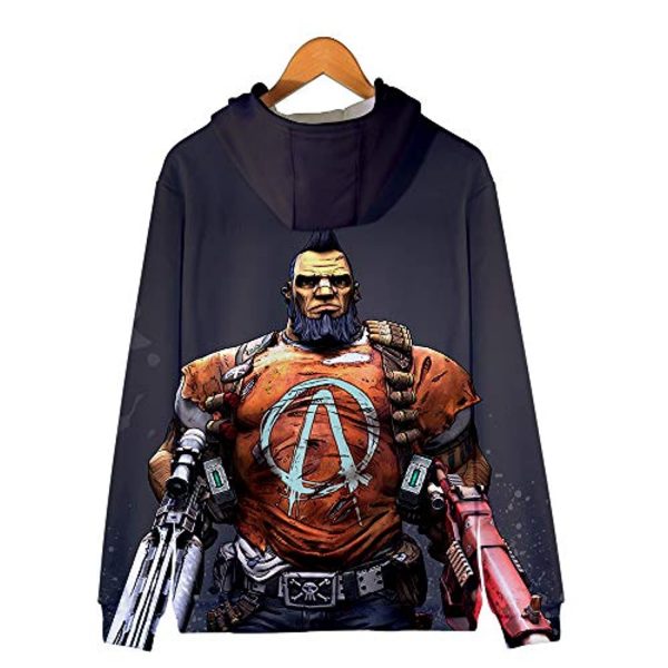Borderlands 3D Printed Pullover - Game Hoodies Sweatshirt