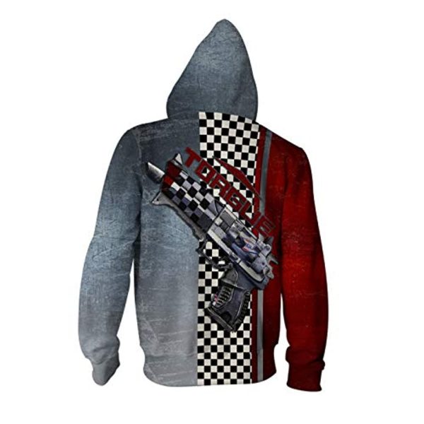 Borderlands Hooded Jacket - 3D Unisex Hooded Zipper Sweatshirt Coat