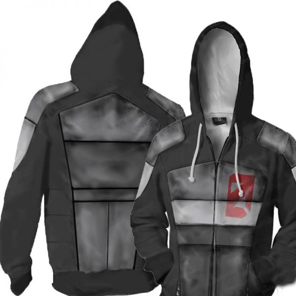 Borderlands Hoodies - Borderlands Zero Zip Up Hoodie Jacket
