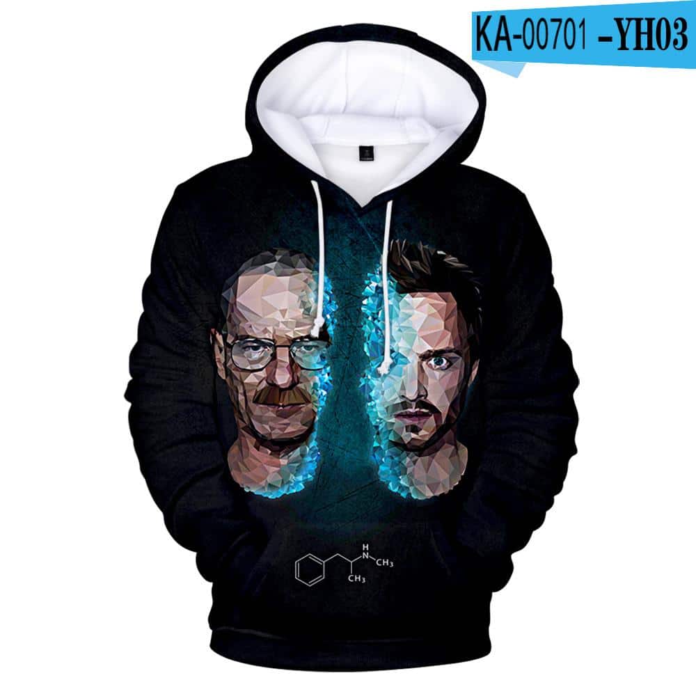 Breaking Bad 3D Printed Hoodie Pullover Hoody Sweatshirt