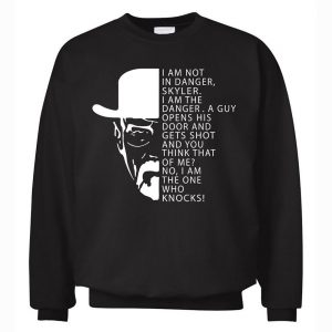 Breaking Bad Sweatshirts - Breaking Bad Sweatshirt Series Men's Sweatshirt Heisenberg White Icon Fleece Sweatshirt