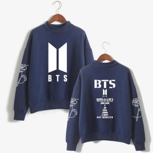 BTS Sweatshirt - BTS Bias Turtleneck Super Cute Sweatshirt