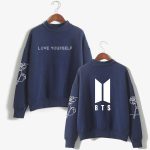 BTS Sweatshirt - BTS Love Yourself Turtleneck Super Cute Sweatshirt