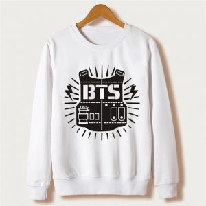 BTS Sweatshirt - Large Emblem Sweatshirt