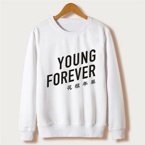 BTS Sweatshirt - Young Forever Sweatshirt