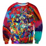 Bugs Bunny Funny New Fashion Long Sleeves 3D Print Hoodies