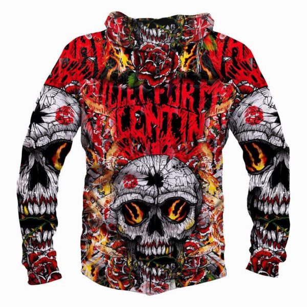 Bullet For My Valentine Hoodies - Pullover Red Hoodie