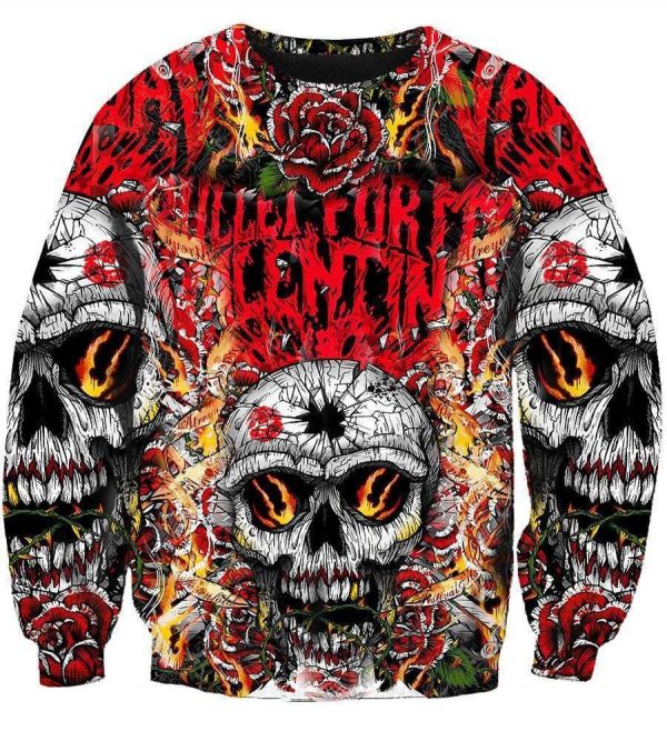 Bullet For My Valentine Hoodies - Pullover Red Hoodie