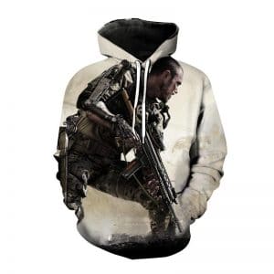 Call of Duty 3D Printing Men's Hoodie Sweatshirt