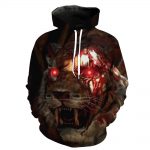 Call of Duty Blackout Hoodies - Pullover Zombie Tiger Hoodie