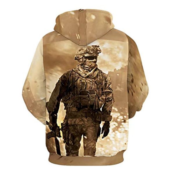 Call of Duty Hoodies - 3D Print Call of Duty Hooded Drawstring Sweaters