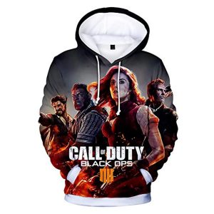 Call of Duty Hoodies - Black Ops 4 3D Full Print Call of Duty Hooded Drawstring Sweaters