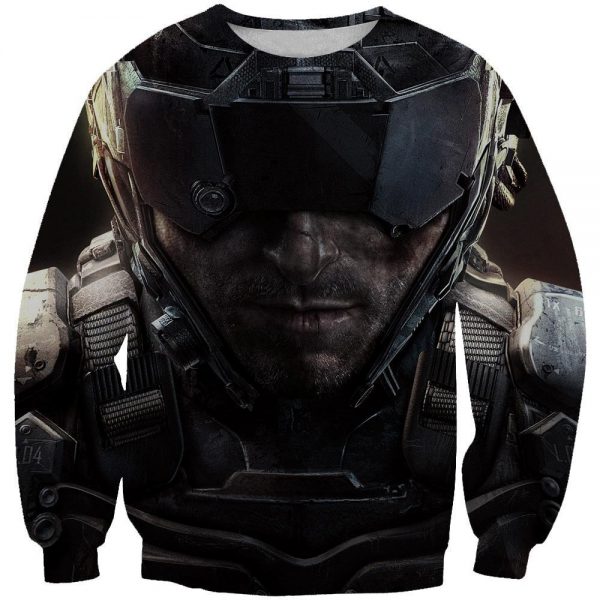 Call of Duty Ops 4 Hoodies - Pullover Blackout  Black Hoodie