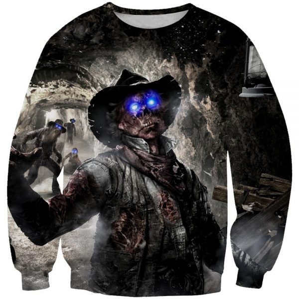 Call of Duty Zombies Hoodies - Pullover Black Ops Zombie Black Hoodie