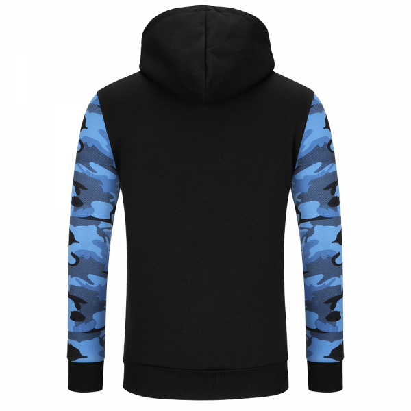 Camouflage Hoodies - Pullover Fleece White Black Hoodie