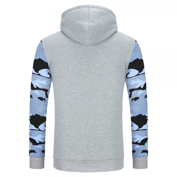 Camouflage Hoodies - Pullover Fleece White Black Hoodie