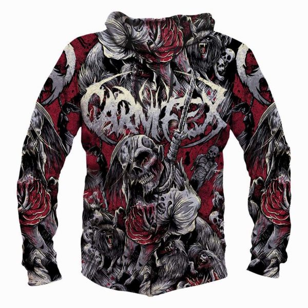 Carnifex Hoodies - Pullover Red Hoodie