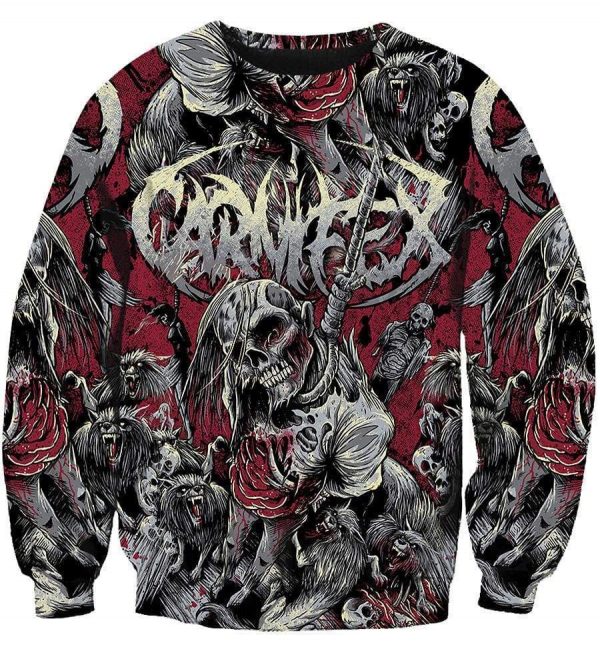 Carnifex Hoodies - Pullover Red Hoodie