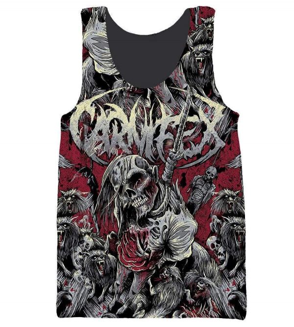 Carnifex Hoodies - Pullover Red Hoodie