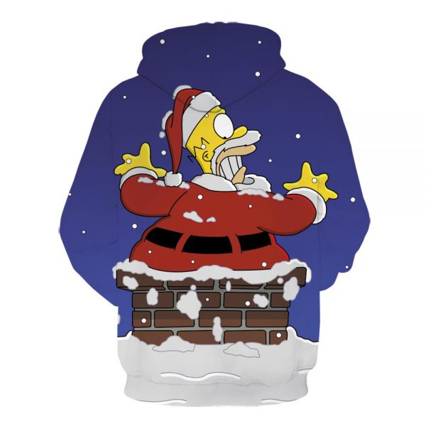 Cartoon 3D Print The Simpsons Hoodie Sweatshirt
