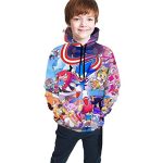 Cartoon Games Sonic Hoodie - 3D Print Colorful Unisex Pullover Hoodie for Teens