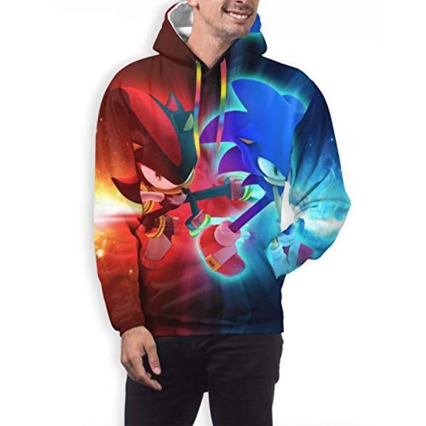 Cartoon Games Sonic Hoodie - 3D Print Unisex Sonic the Hedgehog Pullover Hoodie
