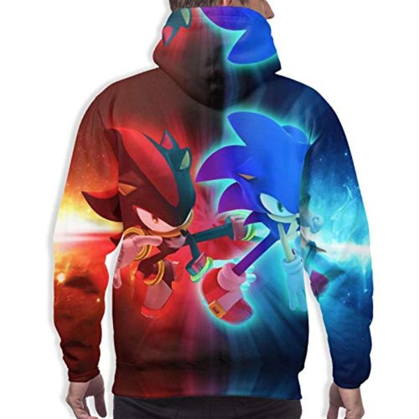Cartoon Games Sonic Hoodie - 3D Print Unisex Sonic the Hedgehog Pullover Hoodie