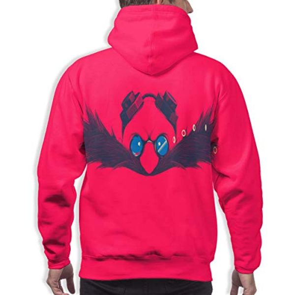 Cartoon Games Sonic Hoodie - Dr. Eggman Pink 3D Print Pullover Hooded Sweatshirt