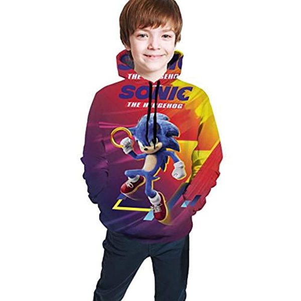 Cartoon Games Sonic Hoodie - Shadow the Hedgehog 3D Print Pullover Hooded Sweatshirt