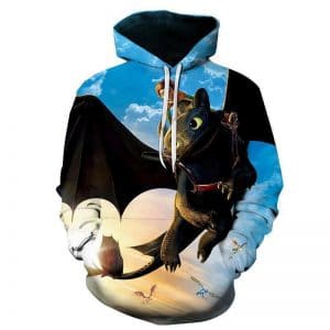 Cartoon How to Train Your Dragon 3D Print Hoody Sweatshirt Hoodies