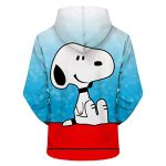 Cartoon Snoopy Hoodies - Teens 3D Long Sleeves Pullover Sweatshirt