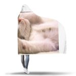 Cats Hooded Blanket -  Acting Cute Blanket