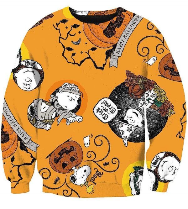 Charlie Brown Hoodies - Pullover Yellow Hoodie