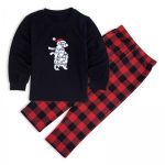Christmas Family Pajama - Sweatshirt Black Puppy Pajama