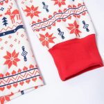 Christmas Family Pajama - Sweatshirt Letter Printing  White Pajama