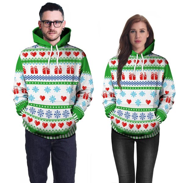 Christmas Hoodies - Christmas Snowflake 3D Hoodie